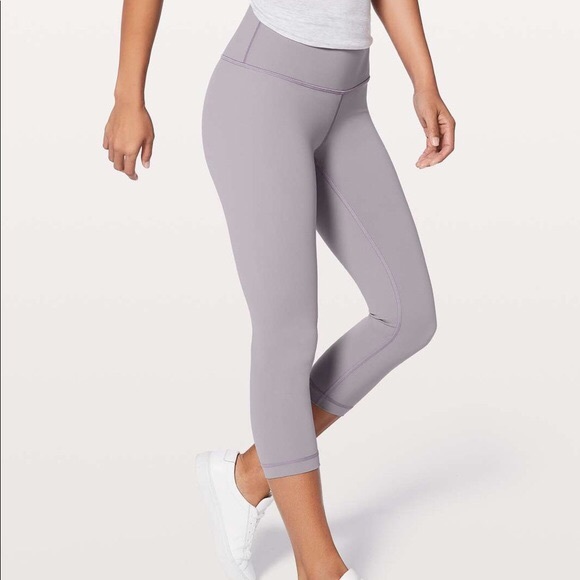 lululemon athletica Pants - Lavender wunder under crop